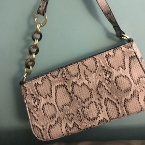 Topshop snakeskin small bag